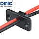 Custom panel power cable box clamp